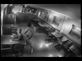the owner fucked the russian waitress after the bar closed very obedient babe